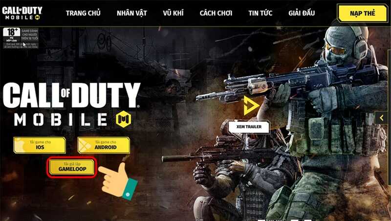 Cách tải Call of Duty Mobile PC với GameLoop