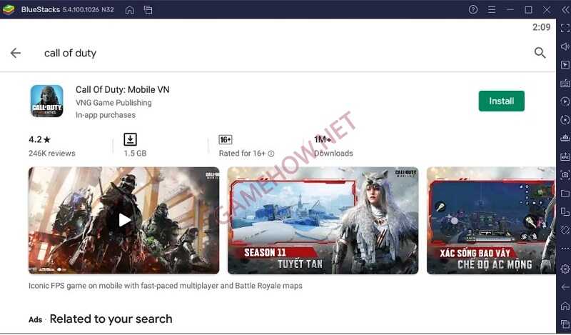 Hướng dẫn cách tải Call of Duty Mobile