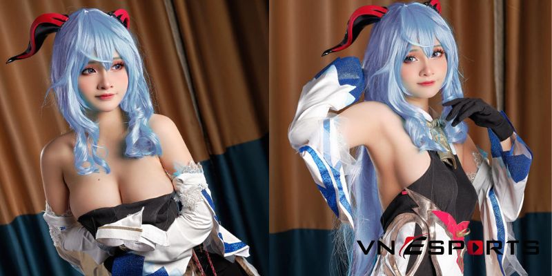 cosplay-ganyu-sexy-3 ganyu cosplay siêu nóng nóng bỏng (1)
