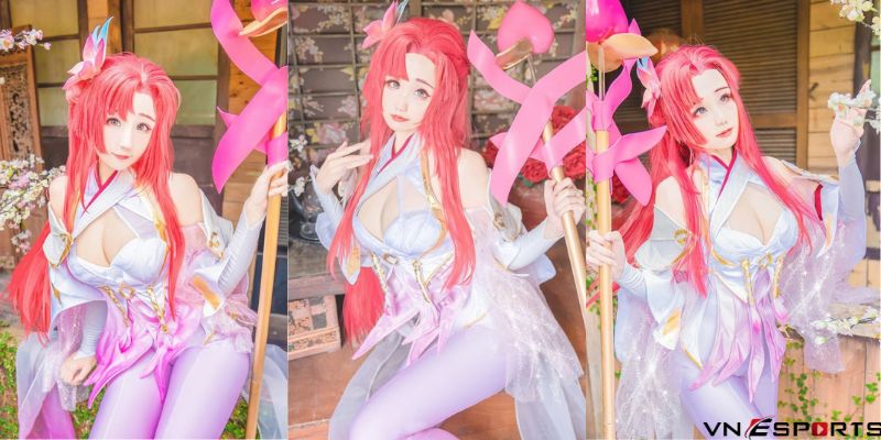 cosplay-lien-quan-dieu-thuyen-boi-neneko cosplay điêu thuyền của nữ coser Neneko