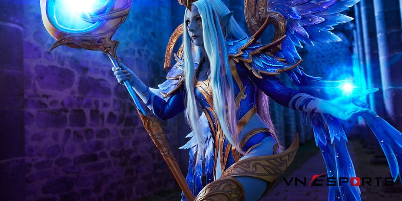 cosplay-soraka-dawnbringer-1 Vẻ đẹp của nữ thần Soraka khi được cosplay Dawnbringer