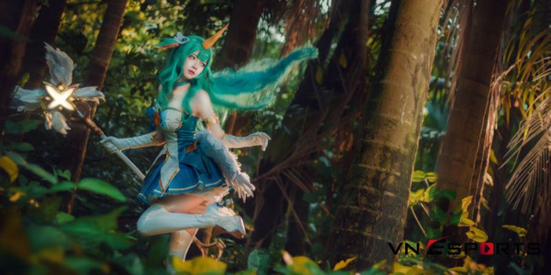 cosplay-soraka-ve-binh-tinh-tu-3 cosplay soraka bên trong khu rừng nguyên sinh