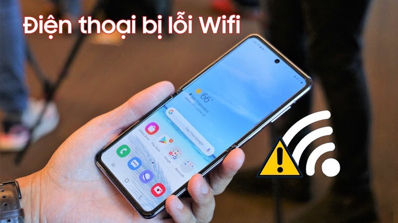 Điện thoại bị lỗi nên không thể truy cập vào trò chơi