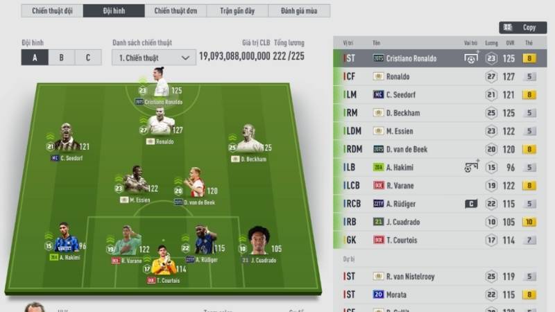 doi-hinh-doc-co-cau-giay Top đội hình fifa online 4 Độc Cô Cầu Giấy
