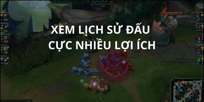 lịch sử đấu LMHT
