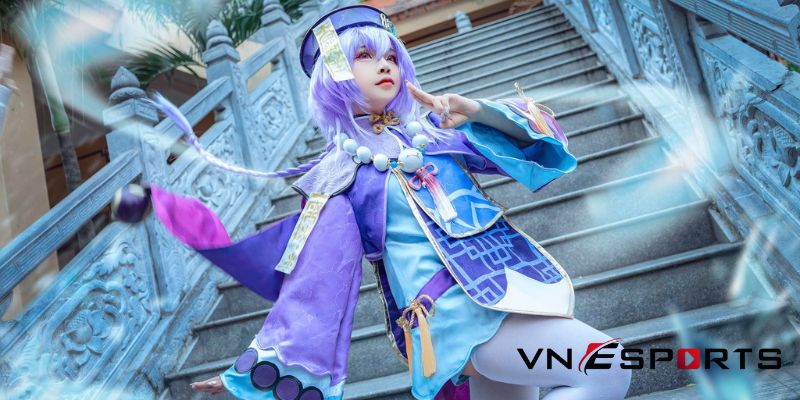 qiqi-cosplay-sieu-de-thuong-3 qiqi cosplay với hình ảnh cương thi (4)