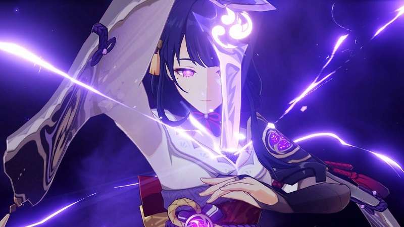 Raiden Shogun tăng sát thương khi cung mệnh lên cấp 2