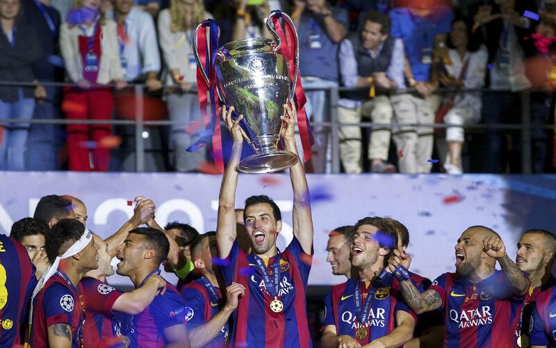 Barcelona với chức vô địch Champions League năm 2015, danh hiệu châu Âu thứ năm của CLB.